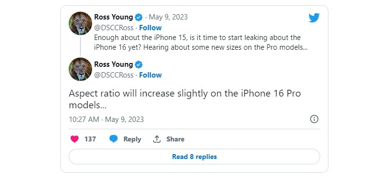 iPhone 16 Pro Max sẽ là chiếc điện thoại có màn hình lớn nhất từ trước đến nay của Apple