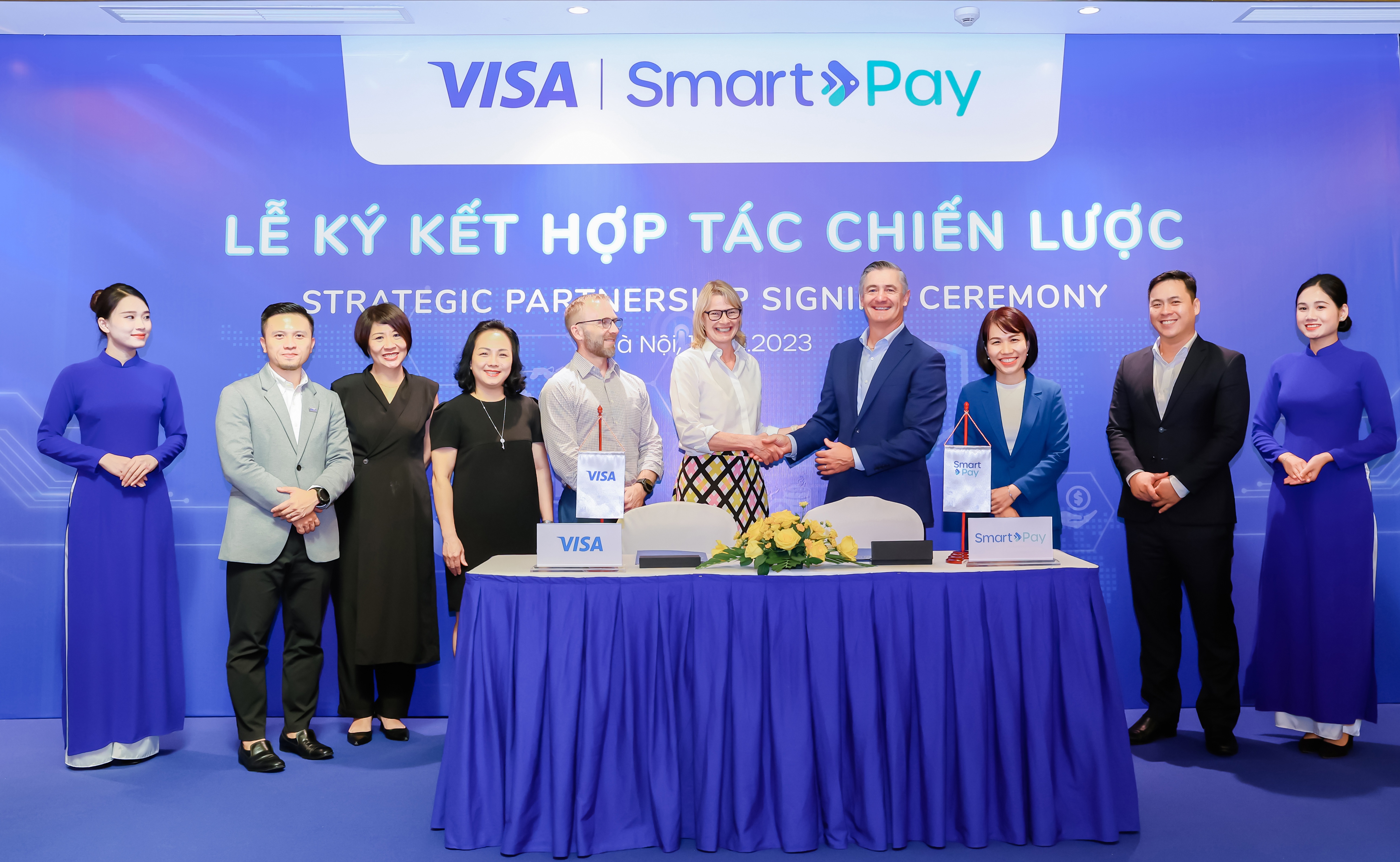 Visa và SmartPay ký kết hợp tác chiến lược