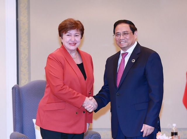 Tổng Giám đốc IMF: Việt Nam là ngôi sao sáng và sẽ tăng trưởng gấp đôi toàn cầu - Ảnh 1. Tổng Giám đốc IMF: Việt Nam là ngôi sao sáng và sẽ tăng trưởng gấp đôi toàn cầu - Ảnh 1.