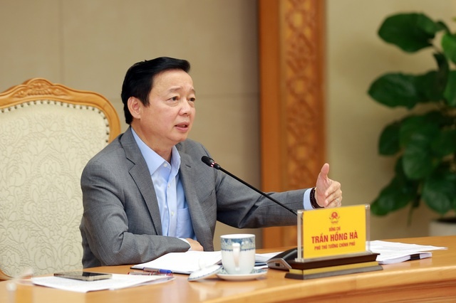 Phó Thủ tướng Trần Hồng Hà được miễn nhiệm chức Bộ trưởng Bộ Tài nguyên và Môi trường