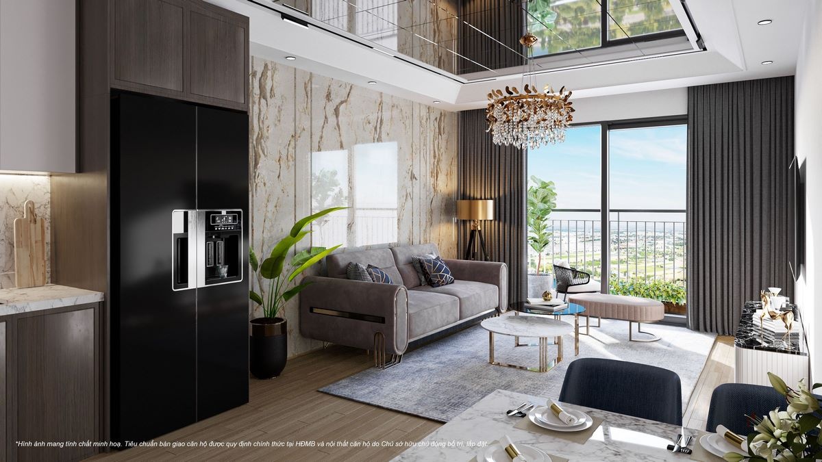 Mỗi căn hộ Suite Apartment là một phiên bản khác biệt tôn vinh cá tính gia chủ cùng tầm nhìn rộng mở ôm trọn hồ San Hô và công viên BBQ