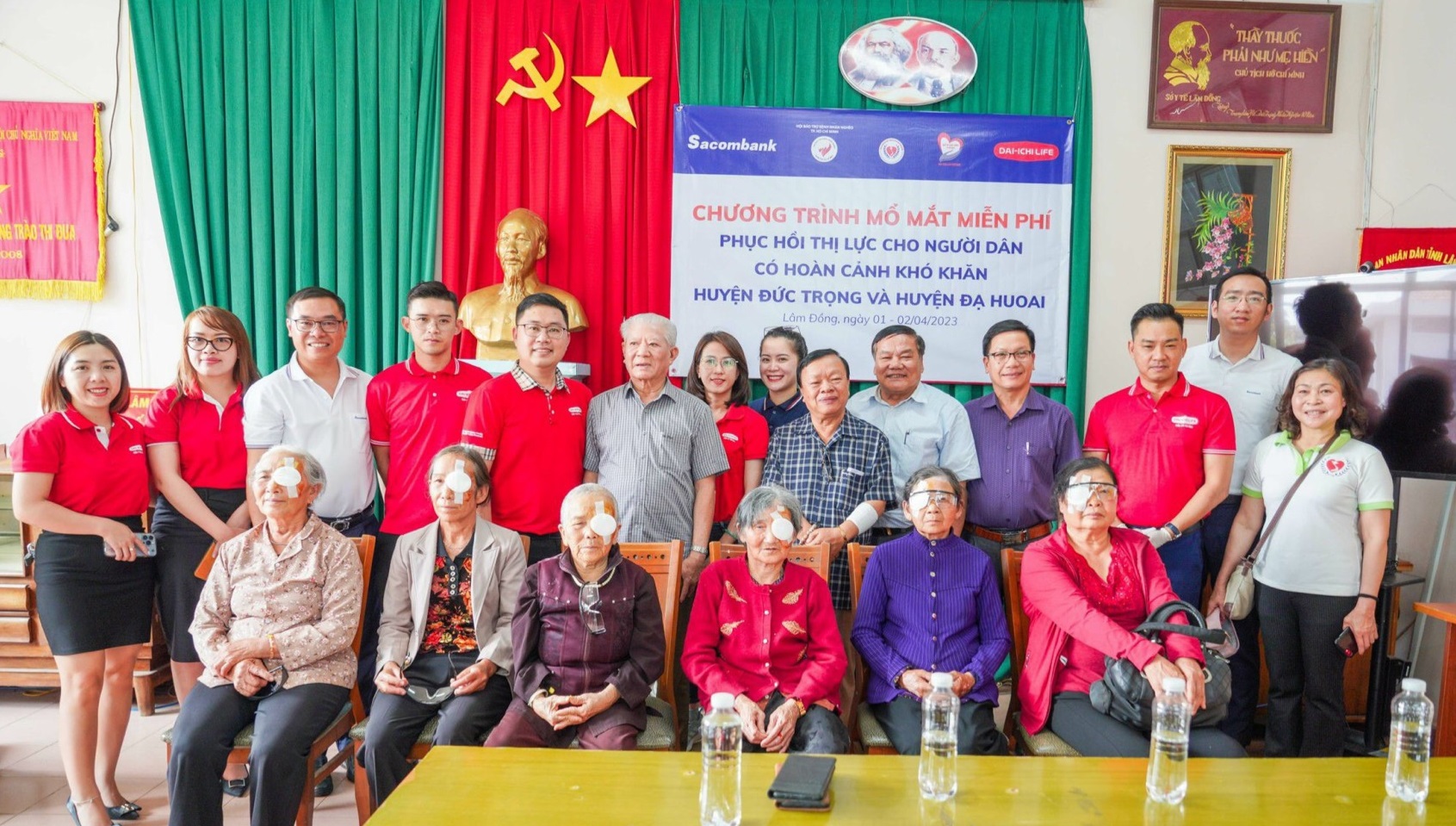 Chương trình mổ mắt miễn phí cho các bệnh nhân tại tỉnh Lâm Đồng