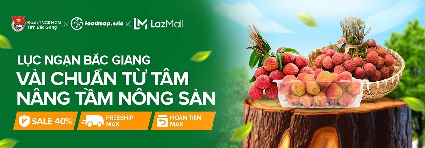 Đưa vải thiều lên sàn thương mại điện tử