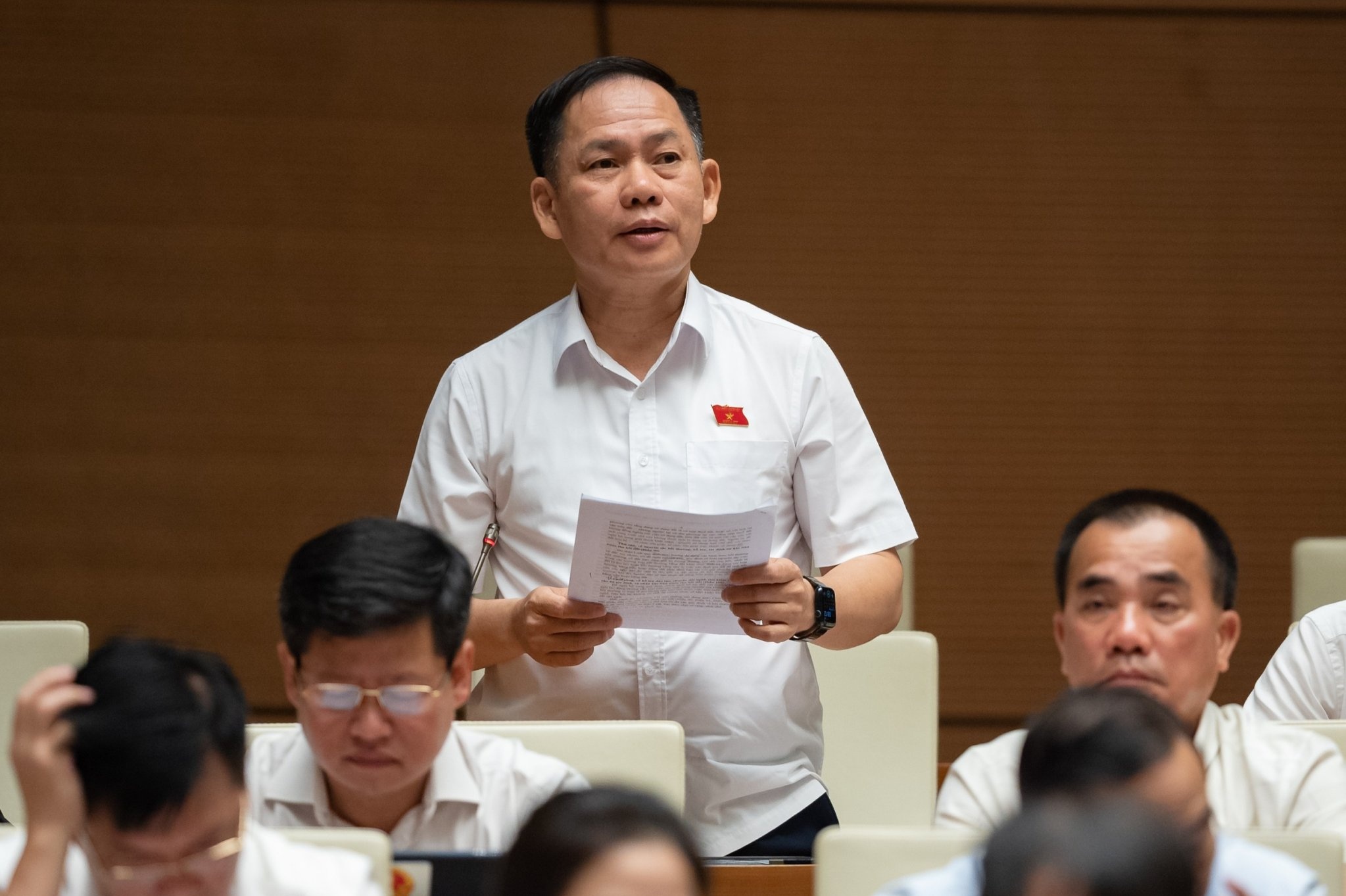 Đại biểu Trần Đình Gia