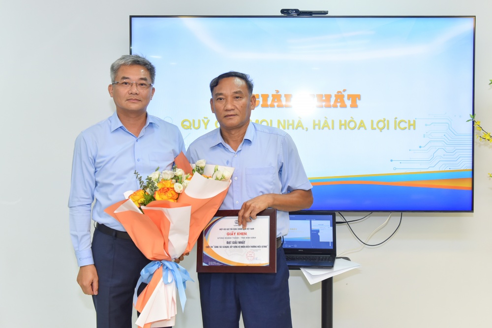 Trao giải cuộc thi sáng tạo Slogan xây dựng bộ nhận diện thương hiệu QTDND