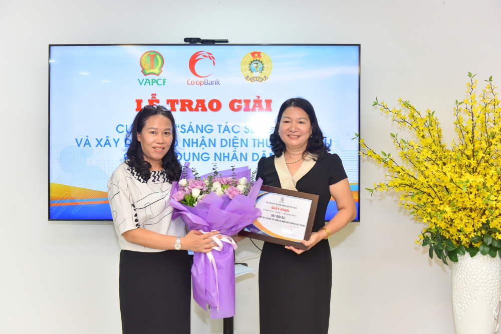 Trao giải cuộc thi sáng tạo Slogan xây dựng bộ nhận diện thương hiệu QTDND