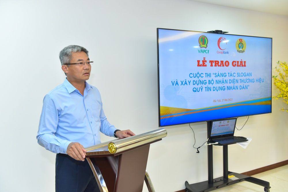 Trao giải cuộc thi sáng tạo Slogan xây dựng bộ nhận diện thương hiệu QTDND