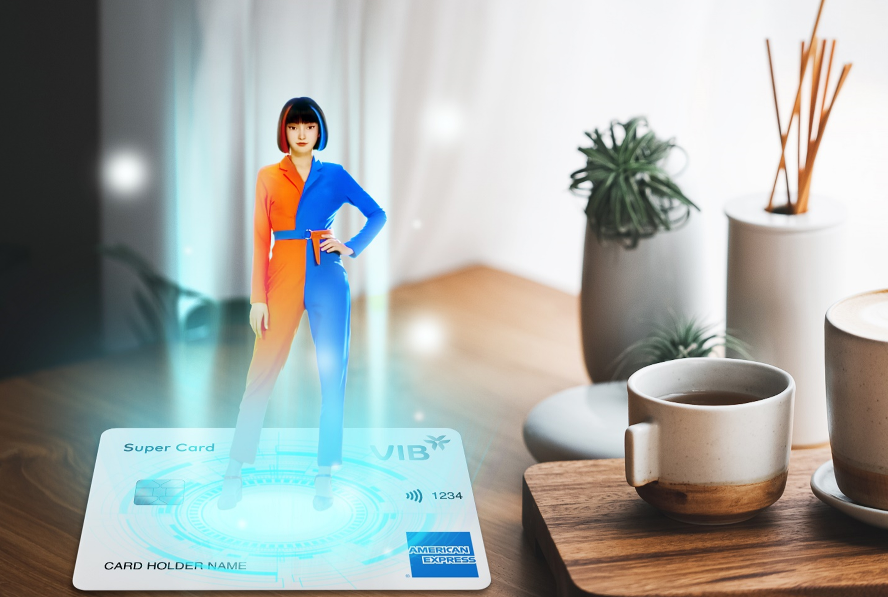 VIB hợp tác cùng American Express ra mắt dòng thẻ trắng đầu tiên Super Card VIB hợp tác cùng American Express ra mắt dòng thẻ trắng đầu tiên Super Card