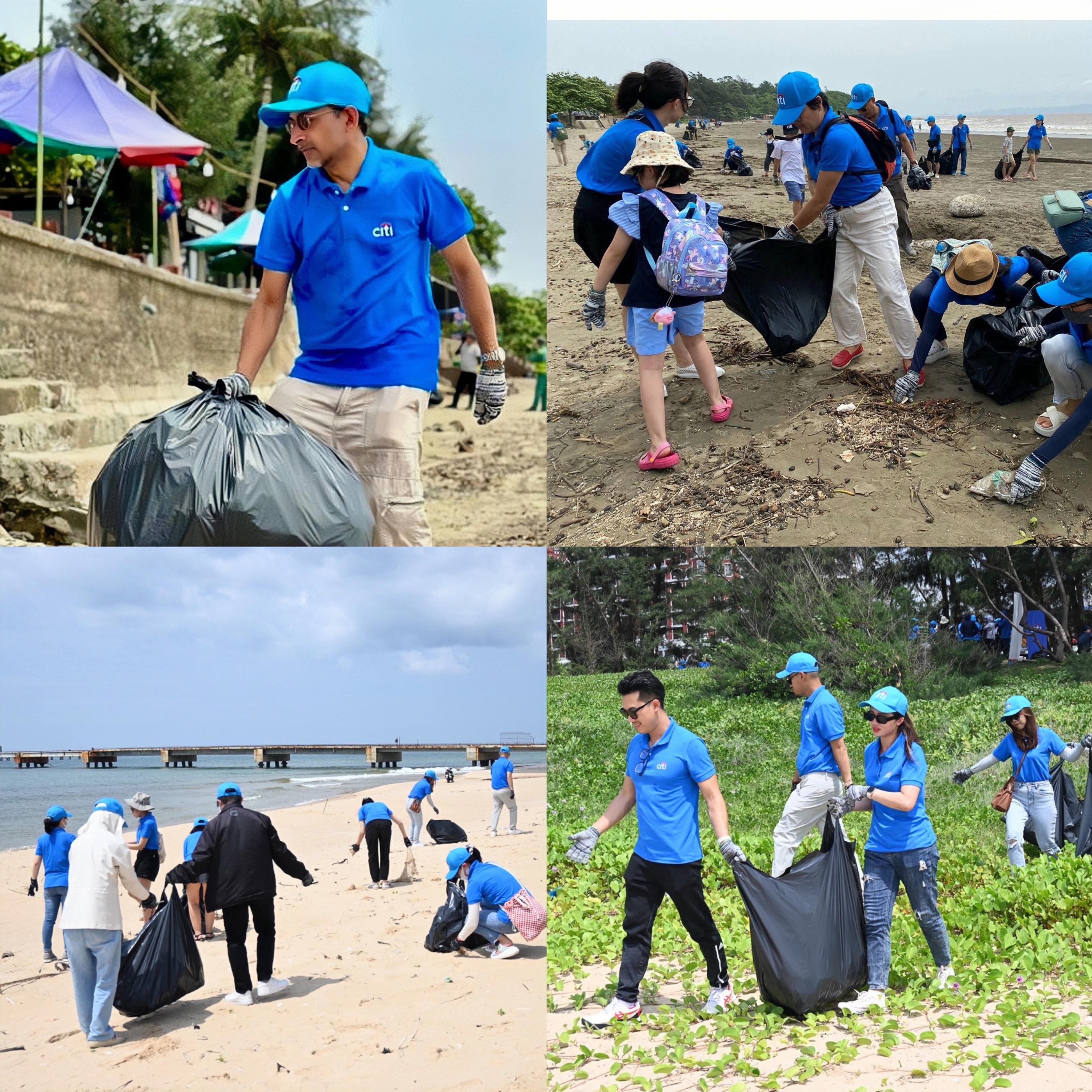 Citi Việt Nam tổ chức chiến dịch làm sạch biển nhân ngày Hành động vì cộng đồng 2023