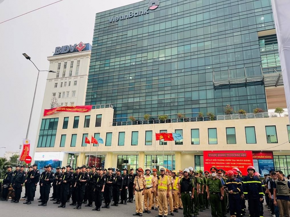 Tăng cường bảo đảm an ninh, an toàn tại các ngân hàng