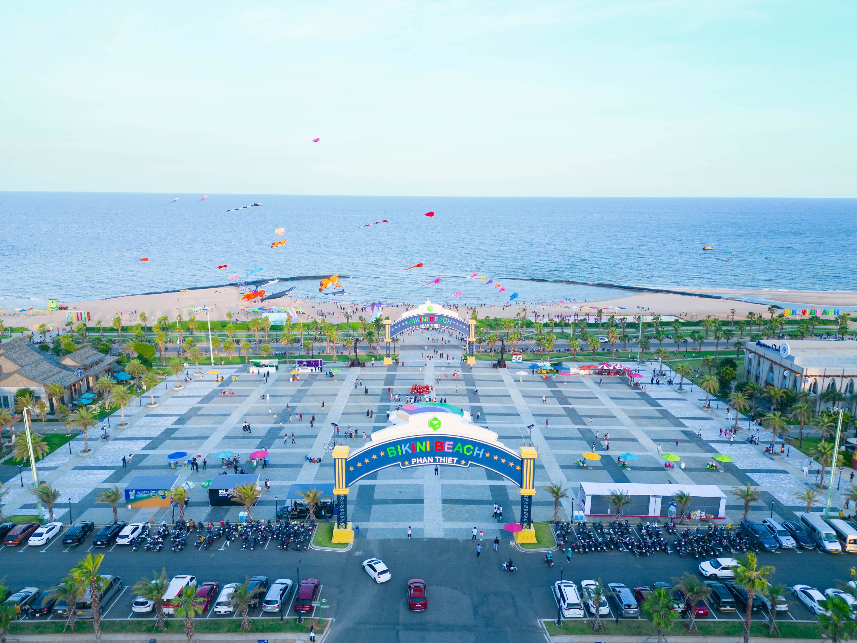 Quảng trường biển Miami Bikini Beach, nơi lý tưởng cho các hoạt động du lịch team building