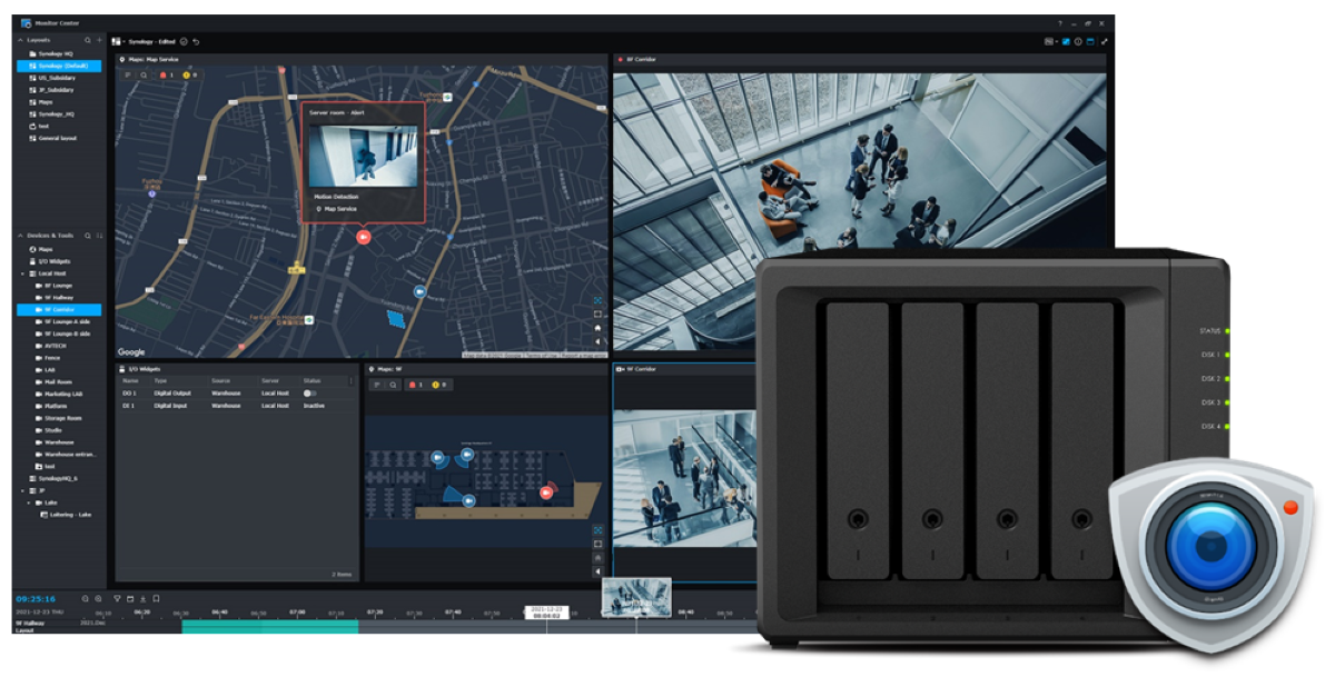 Hệ thống giám sát camera Synology Surveillance Station