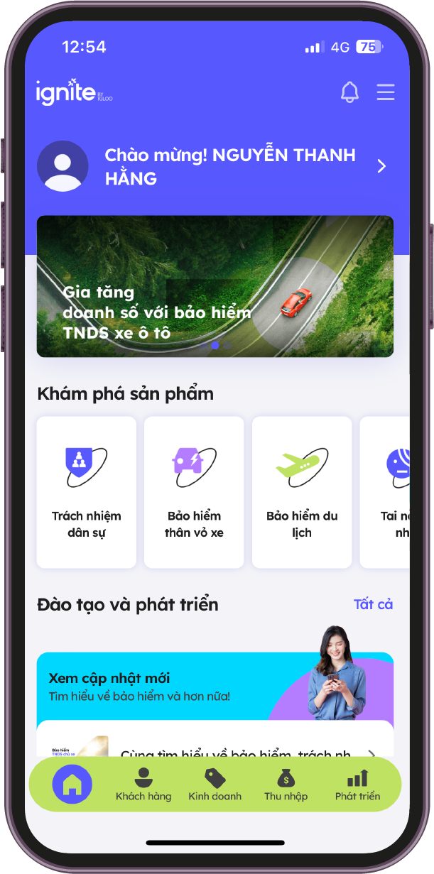 Ignite by Igloo - nền tảng số dành riêng cho đại lý bảo hiểm ra mắt nhận diện mới