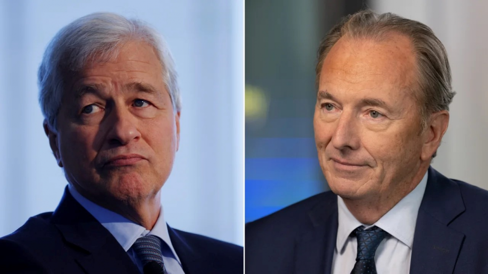 Các CEO Jamie Dimon và James Gorman