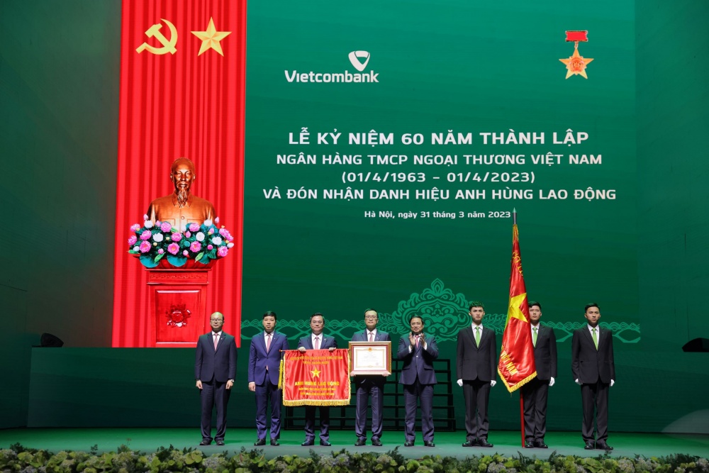Vietcombank - một trong 20 doanh nghiệp có chỉ số phát triển bền vững tốt nhất thị trường