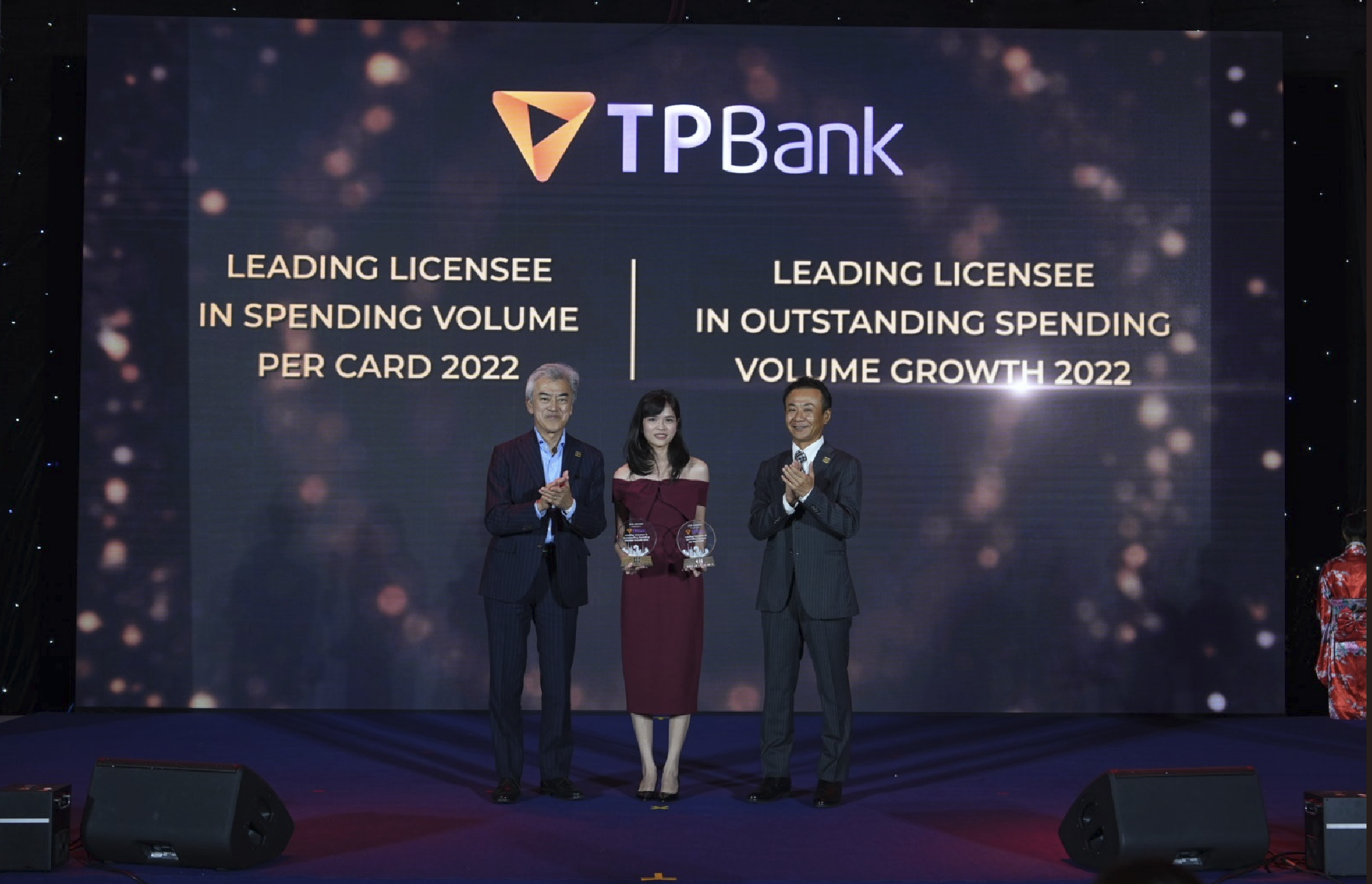 TPBank nhận các giải thưởng từ JCB