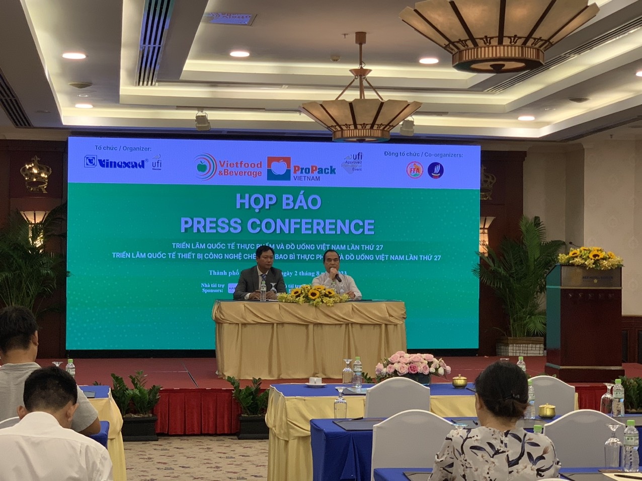 Họp báo giới thiệu Triển lãm Quốc tế chuyên ngành Thực phẩm – Đồ uống & Thiết bị Công nghệ chế biến, bao bì thực phẩm, đồ uống lần thứ 27 Họp báo giới thiệu Triển lãm Quốc tế chuyên ngành Thực phẩm – Đồ uống & Thiết bị Công nghệ chế biến, bao bì thực phẩm, đồ uống lần thứ 27