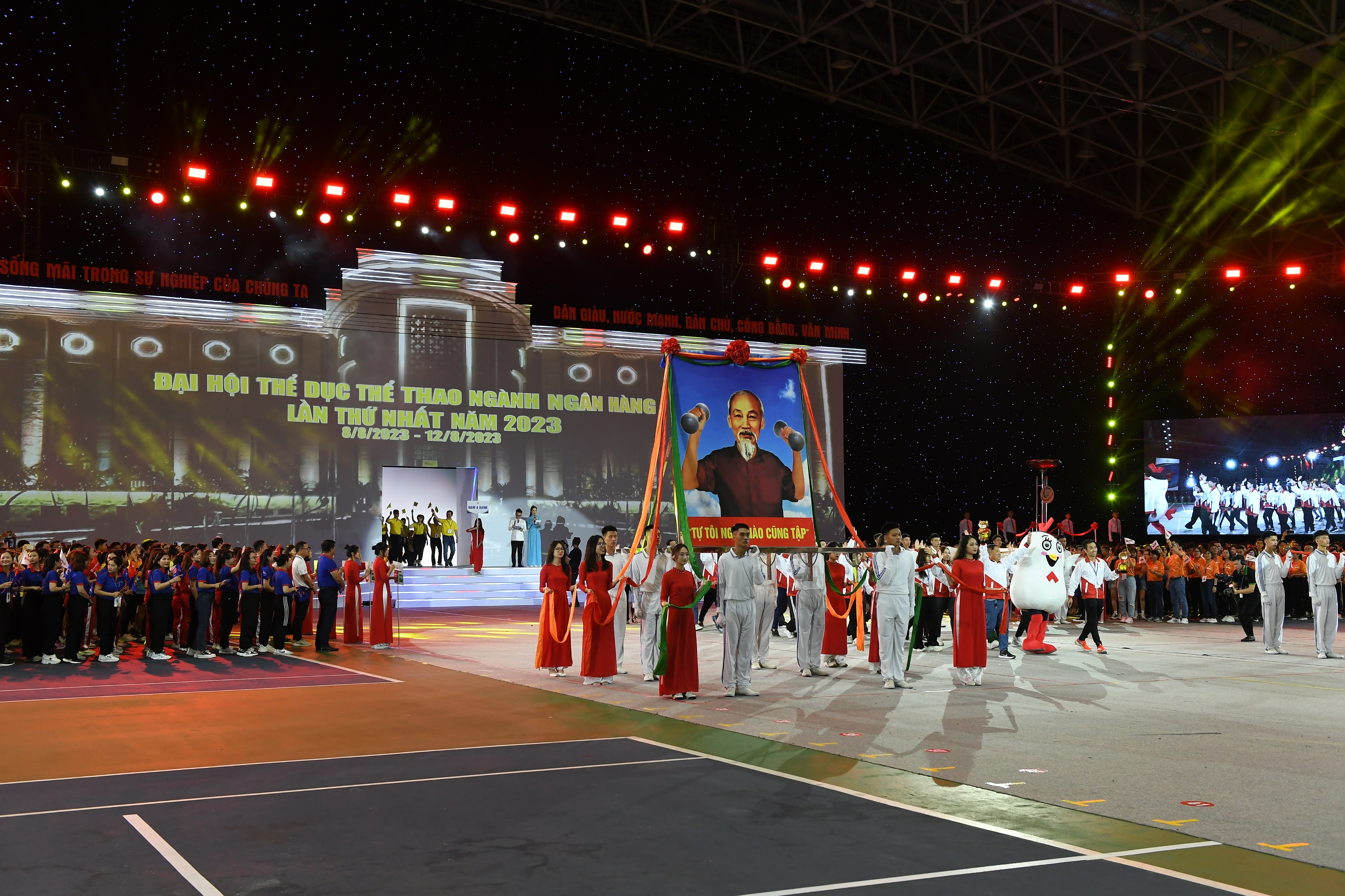 Khai mạc Đại hội Thể dục thể thao ngành Ngân hàng lần thứ Nhất năm 2023