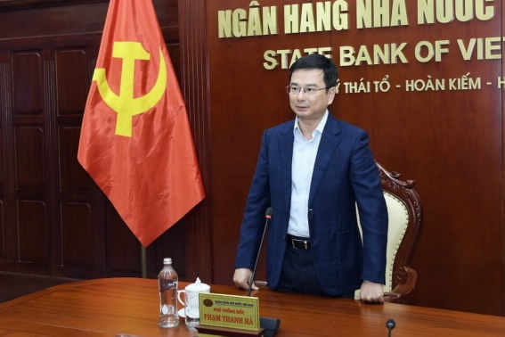 Phó Thống đốc Phạm Thanh Hà phát biểu giao nhiệm vụ tại buổi Lễ Phó Thống đốc Phạm Thanh Hà phát biểu giao nhiệm vụ tại buổi Lễ