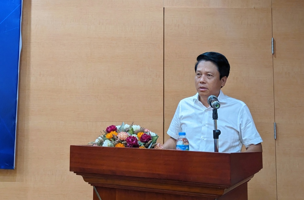 Phó Thống đốc NHNN Việt Nam Phạm Tiến Dũng phát biểu
