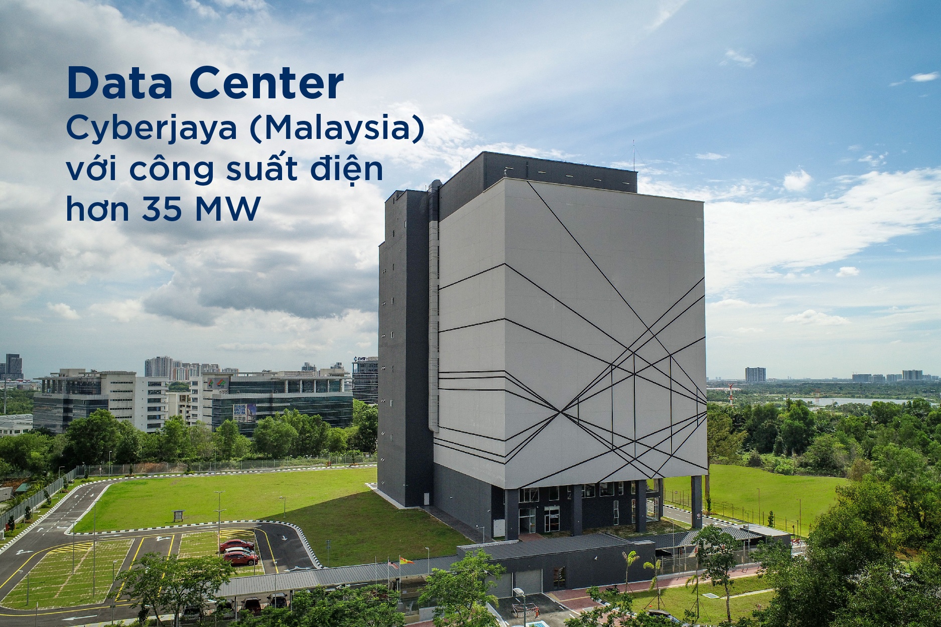 Data Center Cyberjaya của AIMS tại Malaysia với công suất điện hơn 35 MW Data Center Cyberjaya của AIMS tại Malaysia với công suất điện hơn 35 MW
