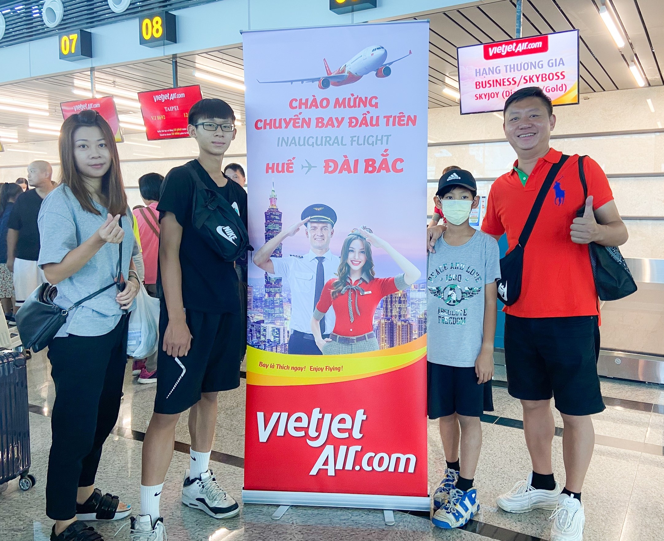 Vietjet mở chuyến bay thẳng đầu tiên kết nối Đài Bắc với cố đô Huế Vietjet mở chuyến bay thẳng đầu tiên kết nối Đài Bắc với cố đô Huế