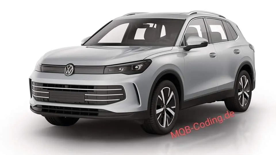 VW Tiguan 2024 lộ ảnh hoàn chỉnh