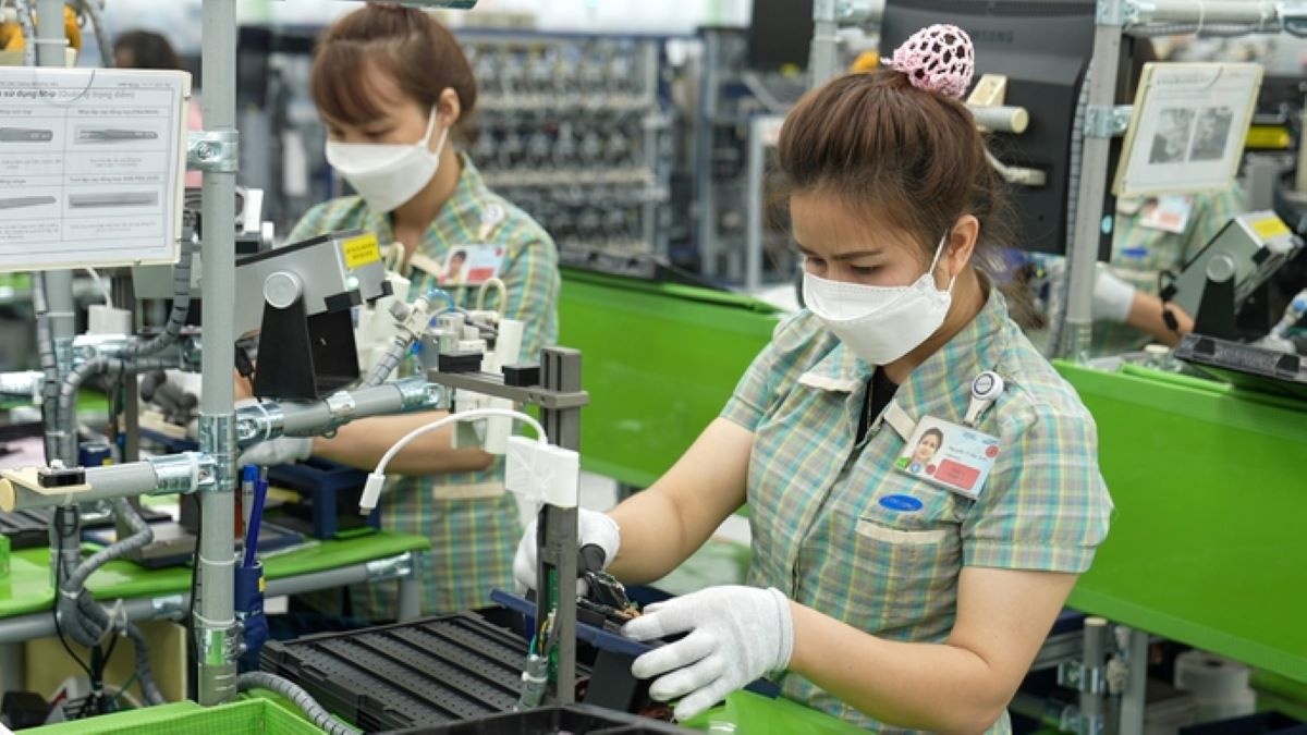 Xuất khẩu các mặt hàng điện tử của Việt Nam tăng trưởng mạnh trong tháng 7