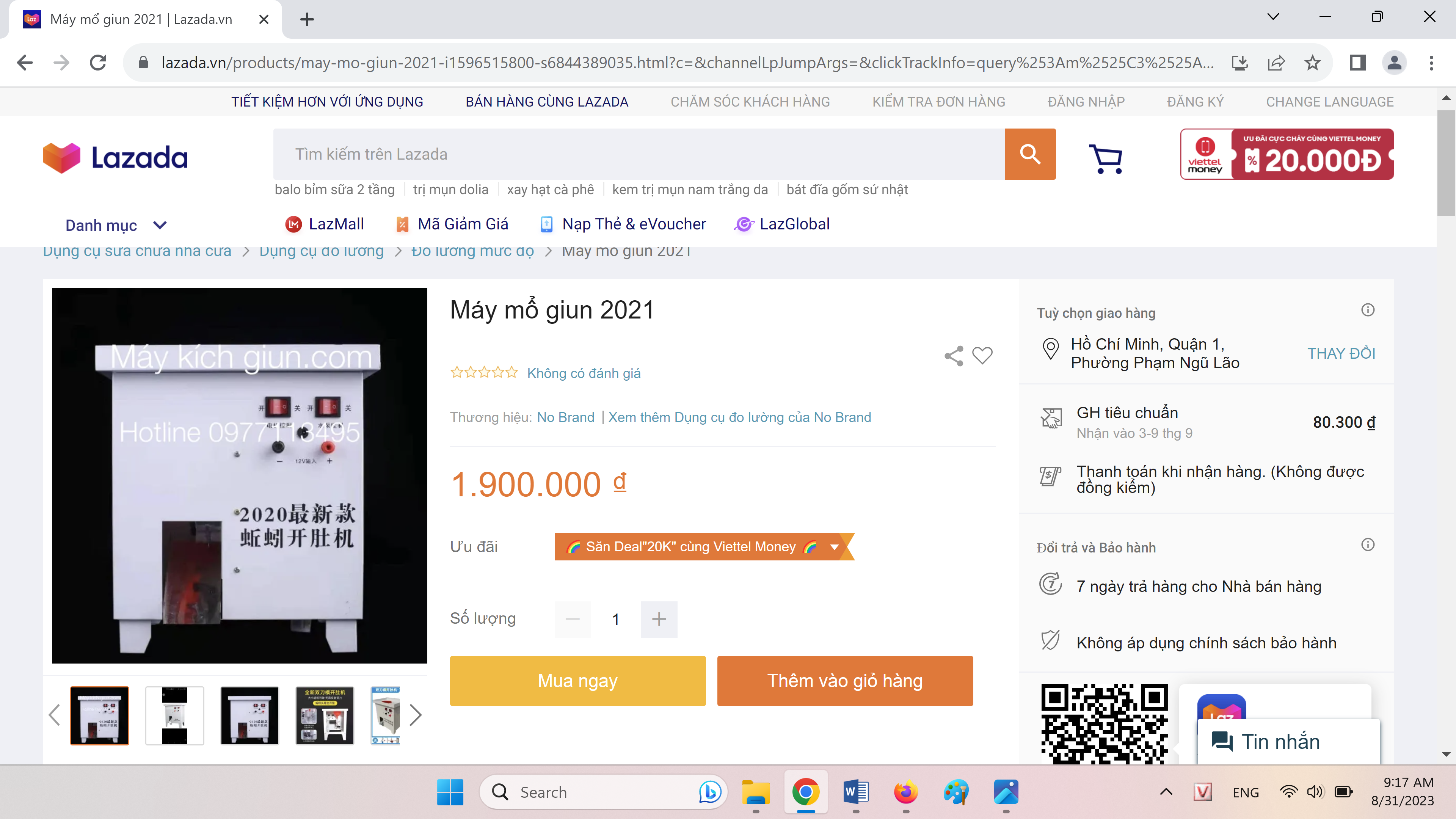 Kiến nghị loại bỏ máy kích giun trên mạng xã hội và sàn thương mại điện tử