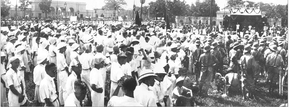 Khung cảnh tại Quảng trường Ba đình trong Ngày độc lập đầu tiên 2/9/1945