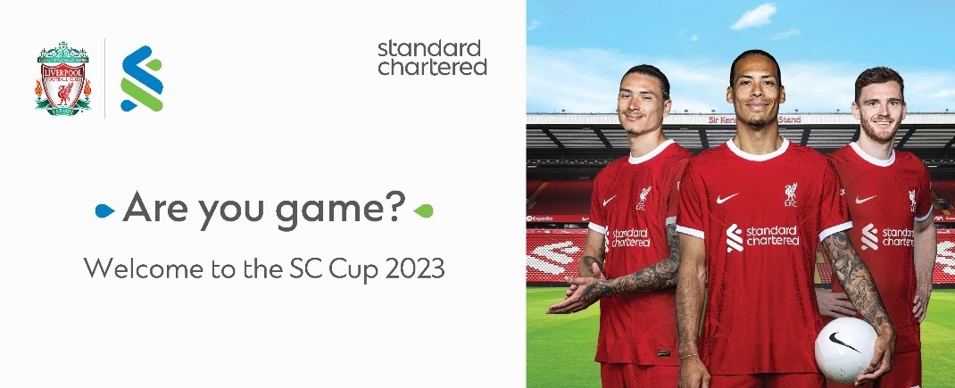 Giải bóng đá Cúp Standard Chartered 2023 sắp khởi tranh tại Việt Nam