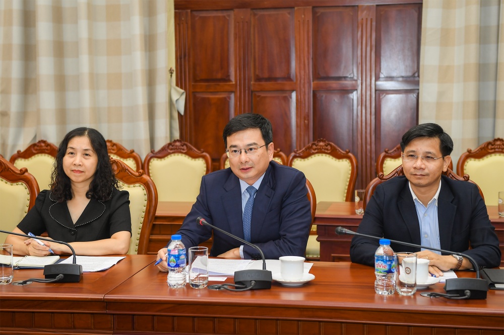 Phó Thống đốc NHNN Phạm Thanh Hà tại buổi tiếp