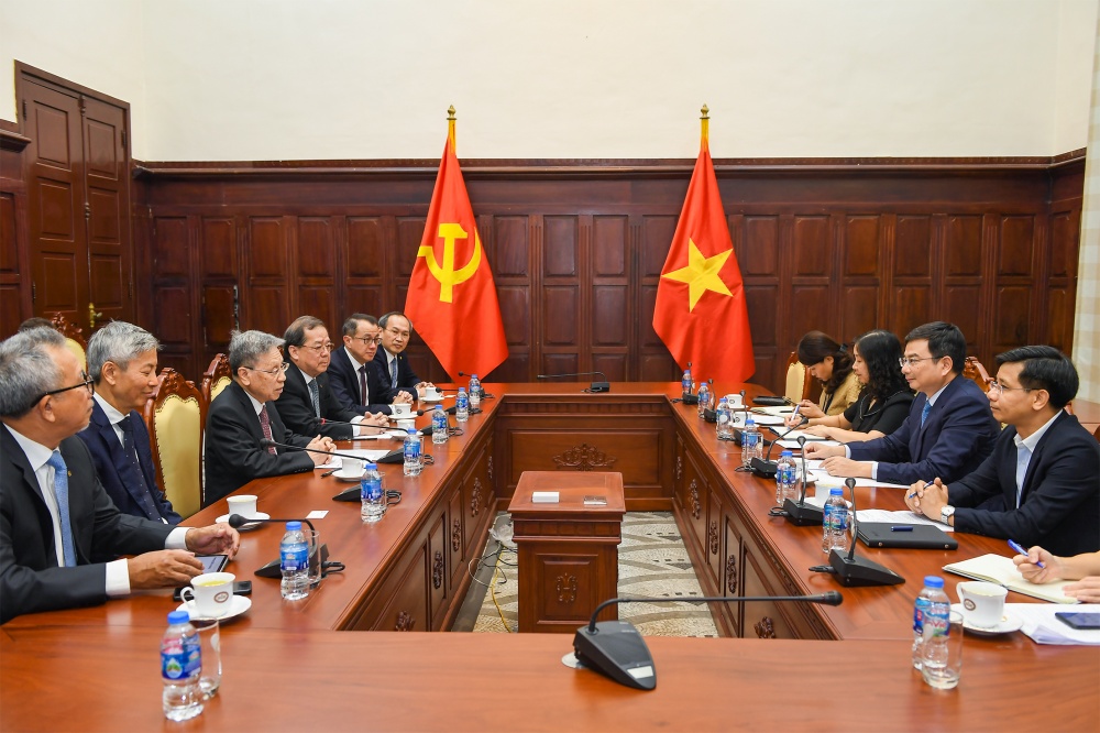 Quang cảnh buổi tiếp