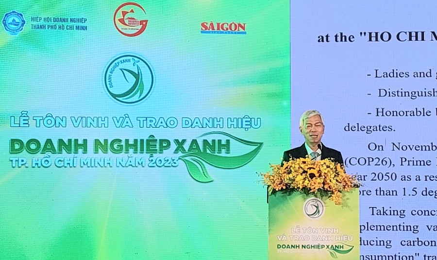 90 doanh nghiệp được trao danh hiệu doanh nghiệp xanh năm 2023