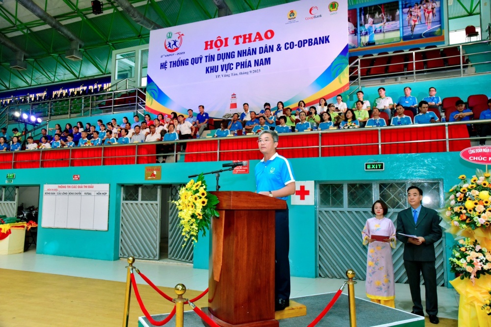 Sôi động Hội thao Hệ thống Quỹ tín dụng nhân dân và Co-op Bank khu vực phía Nam Sôi động Hội thao Hệ thống Quỹ tín dụng nhân dân và Co-op Bank khu vực phía Nam