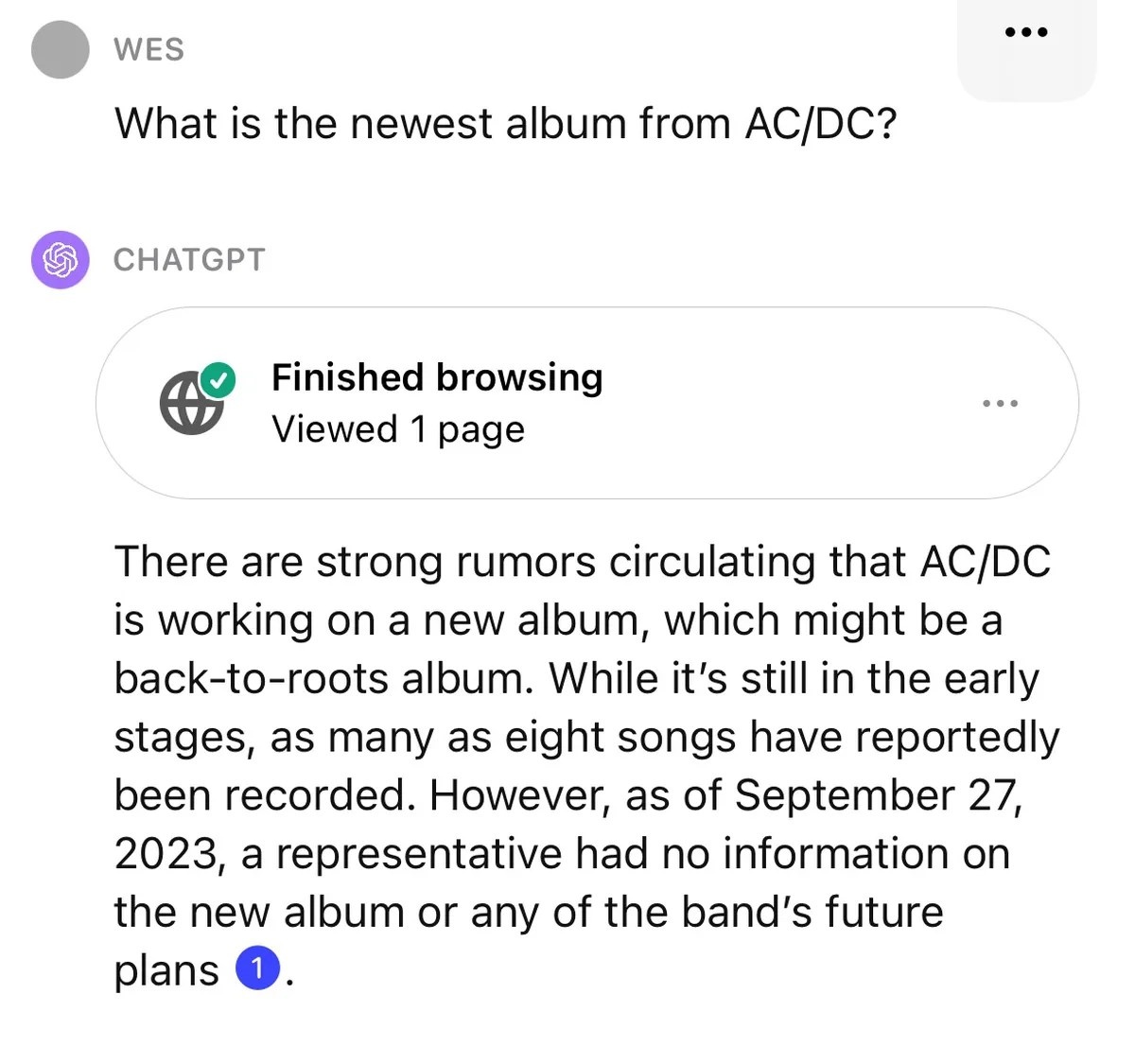 ChatGPT đã có thể truChatGPT đã có thể tra cứu thông tin bằng internet, ảnh: The Vergey cập internet để tra cứu thông tin theo thời gian thực ChatGPT đã có thể truChatGPT đã có thể tra cứu thông tin bằng internet, ảnh: The Vergey cập internet để tra cứu thông tin theo thời gian thực
