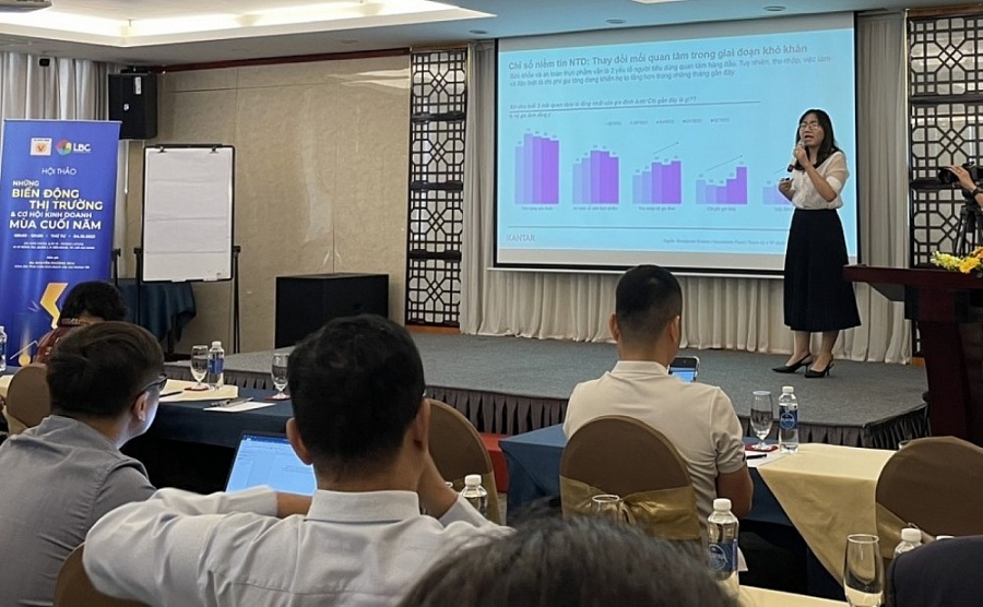 Xu hướng tiêu dùng cuối năm có sự biến động do người dân gặp khó khăn về tài chính