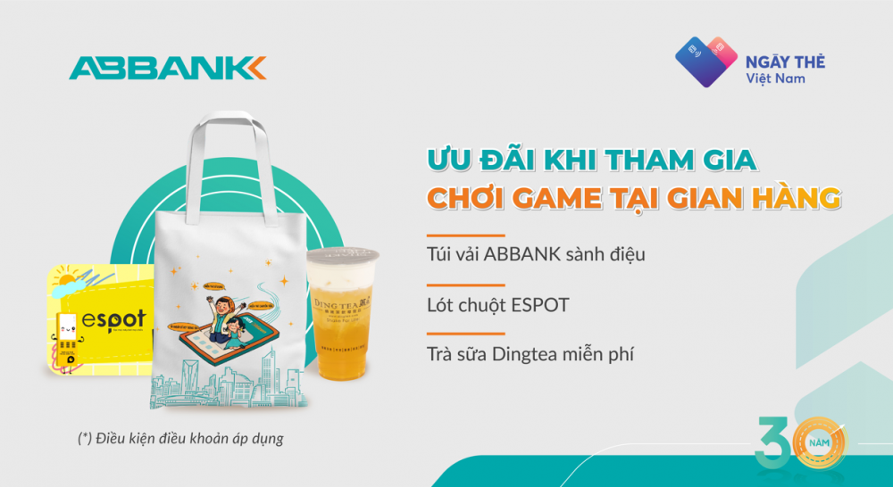 Phần thưởng dành cho khách hàng chơi game tại gian hàng ABBANK Phần thưởng dành cho khách hàng chơi game tại gian hàng ABBANK