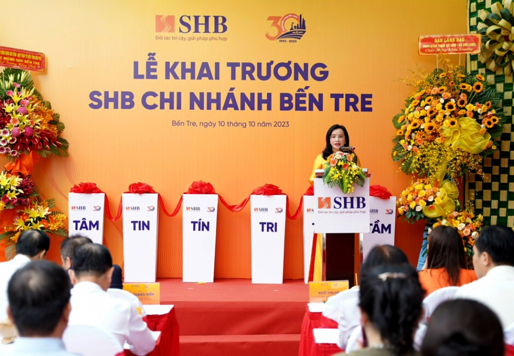 SHB khai trương chi nhánh tại Bến Tre