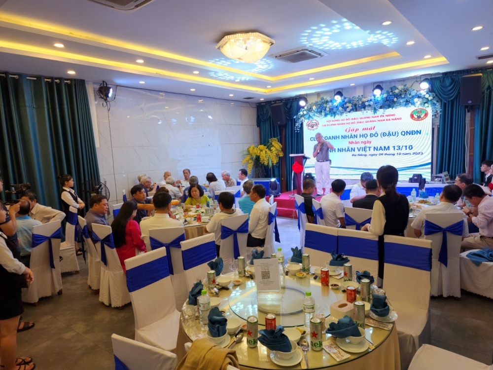 Câu lạc bộ Doanh nhân họ Đỗ (Đậu) Quảng Nam - Đà Nẵng gặp mặt nhân Ngày Doanh nhân