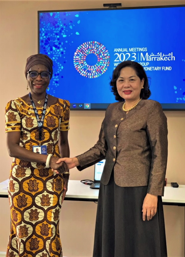 Đoàn Ngân hàng Nhà nước Việt Nam tham dự Hội nghị thường niên IMF/WB 2023