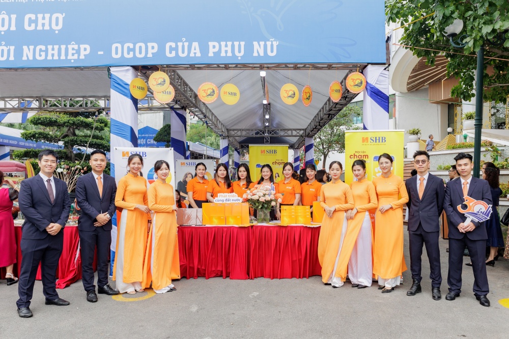 Nâng bước doanh nghiệp nữ chủ, SHB tài trợ Dự án phụ nữ khởi nghiệp 2023