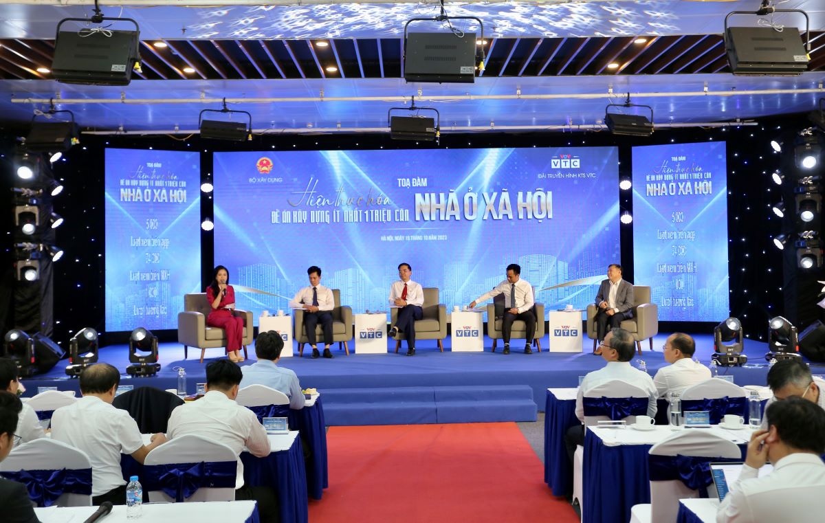 Tọa đàm Triển khai xây 1 triệu căn nhà ở xã hội gặp nhiều khó khăn