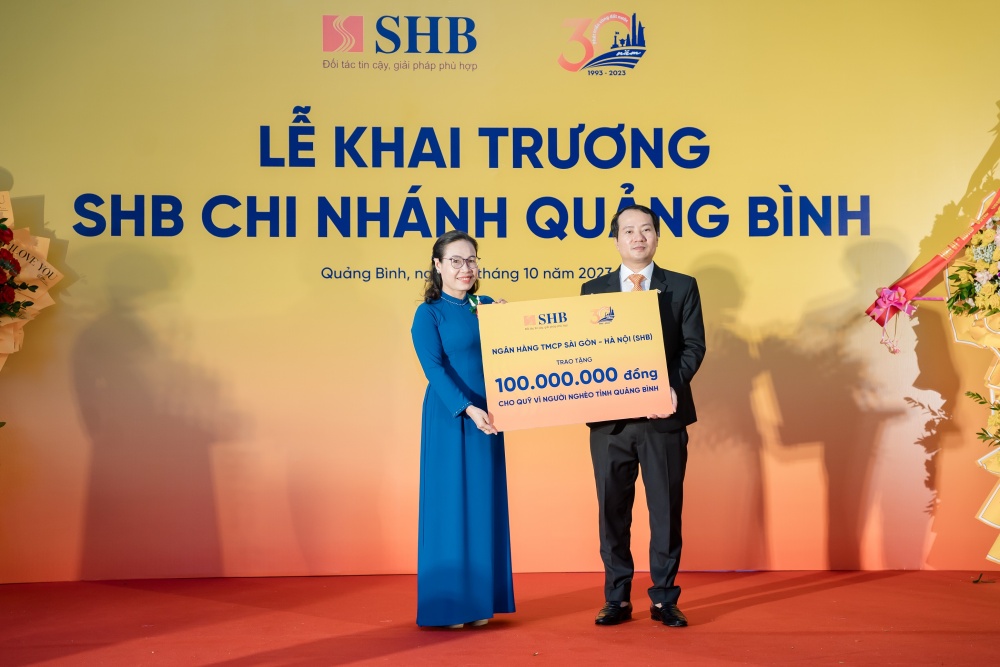 SHB khai trương chi nhánh tại Quảng Bình