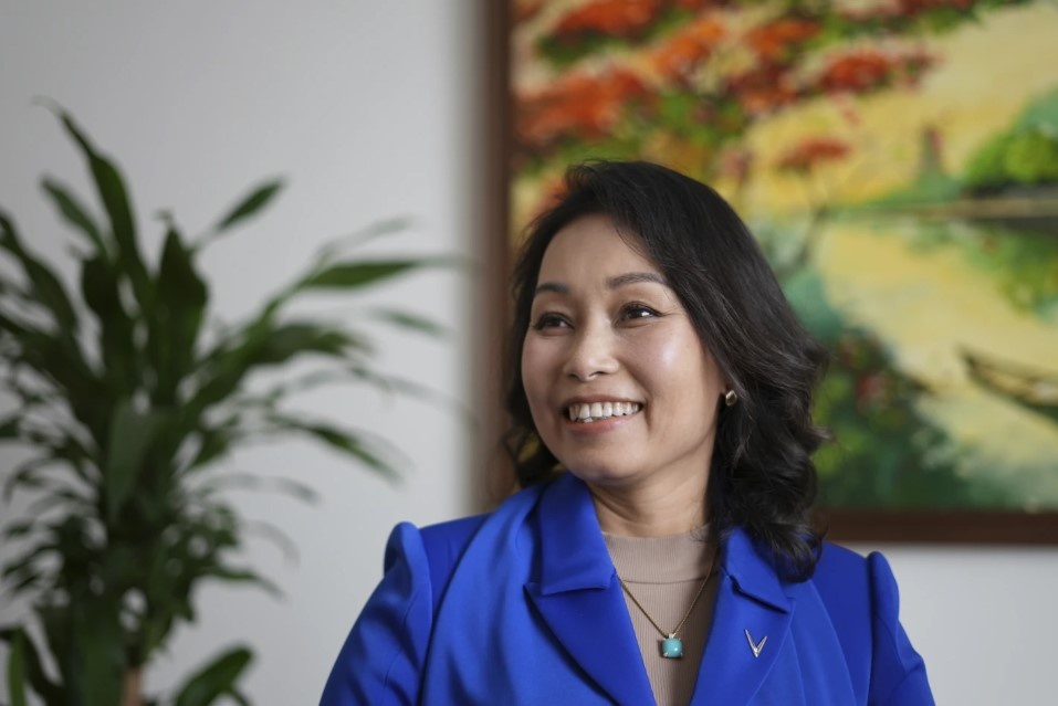 CEO VinFast Lê Thị Thu Thủy - Ảnh: AP