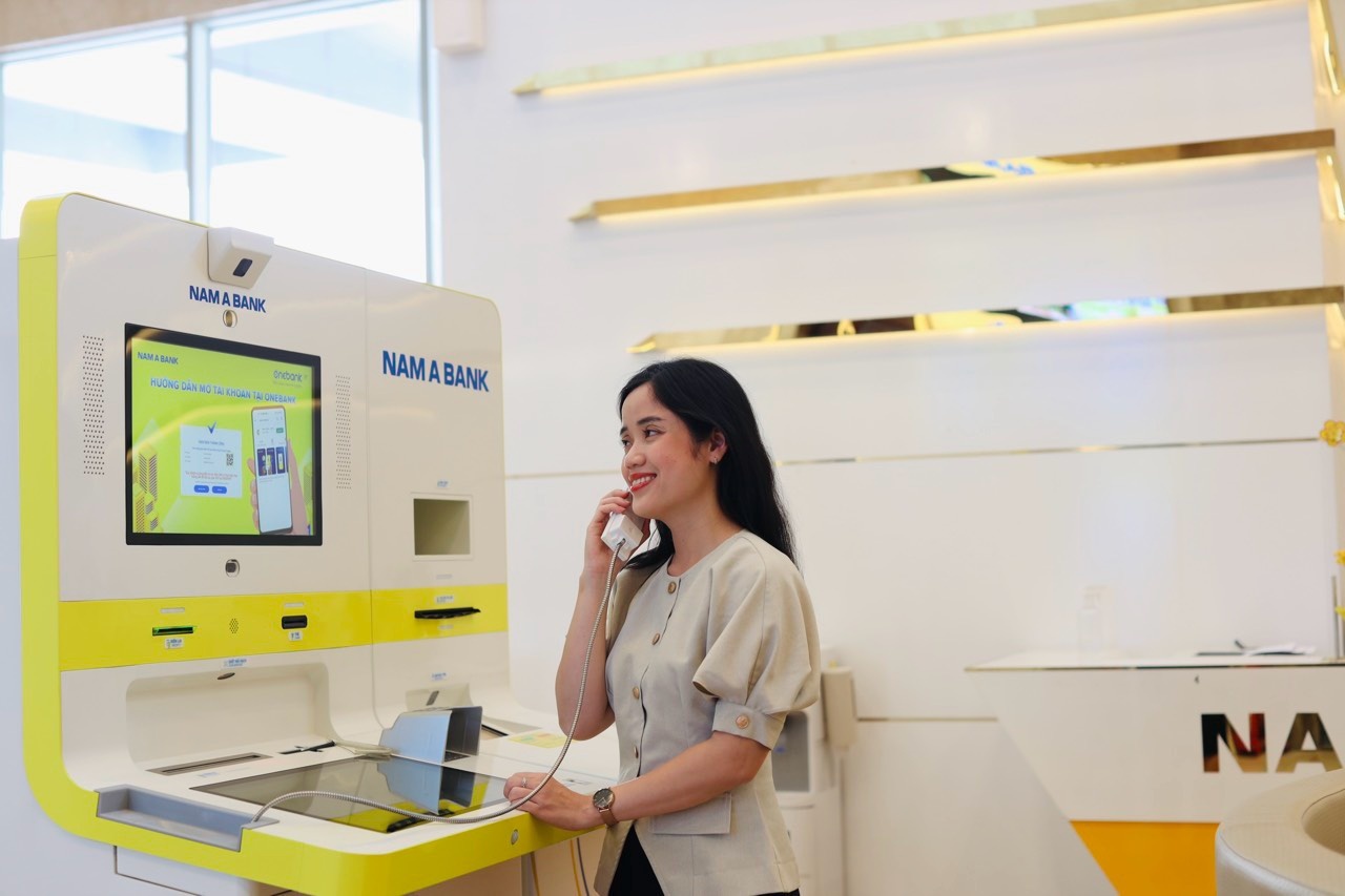 ONEBANK là một trong những điểm sáng về công nghệ của Nam A Bank.