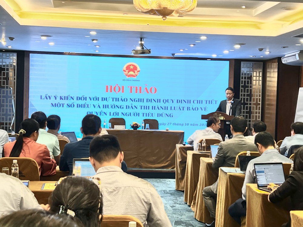 Các Hiệp hội và doanh nghiệp đồng quan điểm xây dựng Nghị định phải hài hóa quyền và lợi ích của cả người tiêu dùng và doanh nghiệp