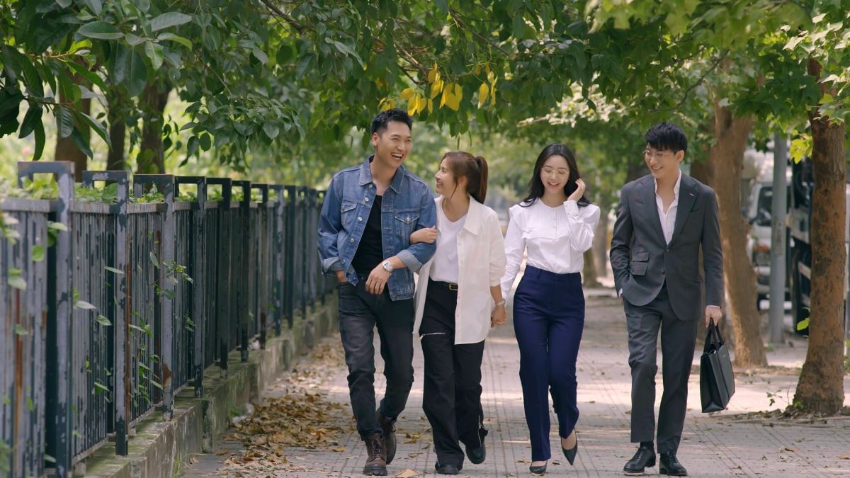 Một cảnh trong phim “Chúng ta của 8 năm sau” 