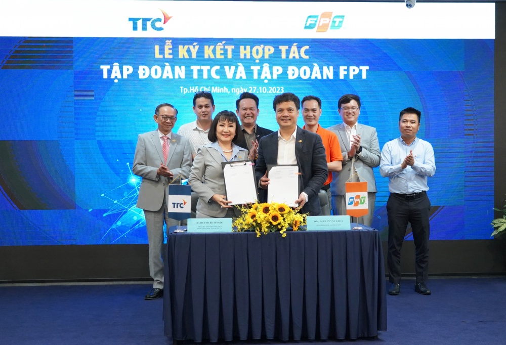 FPT và TTC chính thức trở thành đối tác chiến lược