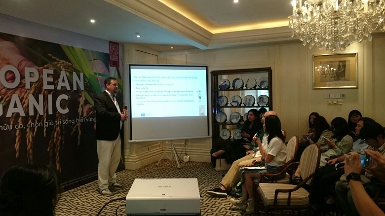 Mang sản phẩm hữu cơ tiêu chuẩn châu Âu đến Việt Nam Mang sản phẩm hữu cơ tiêu chuẩn châu Âu đến Việt Nam